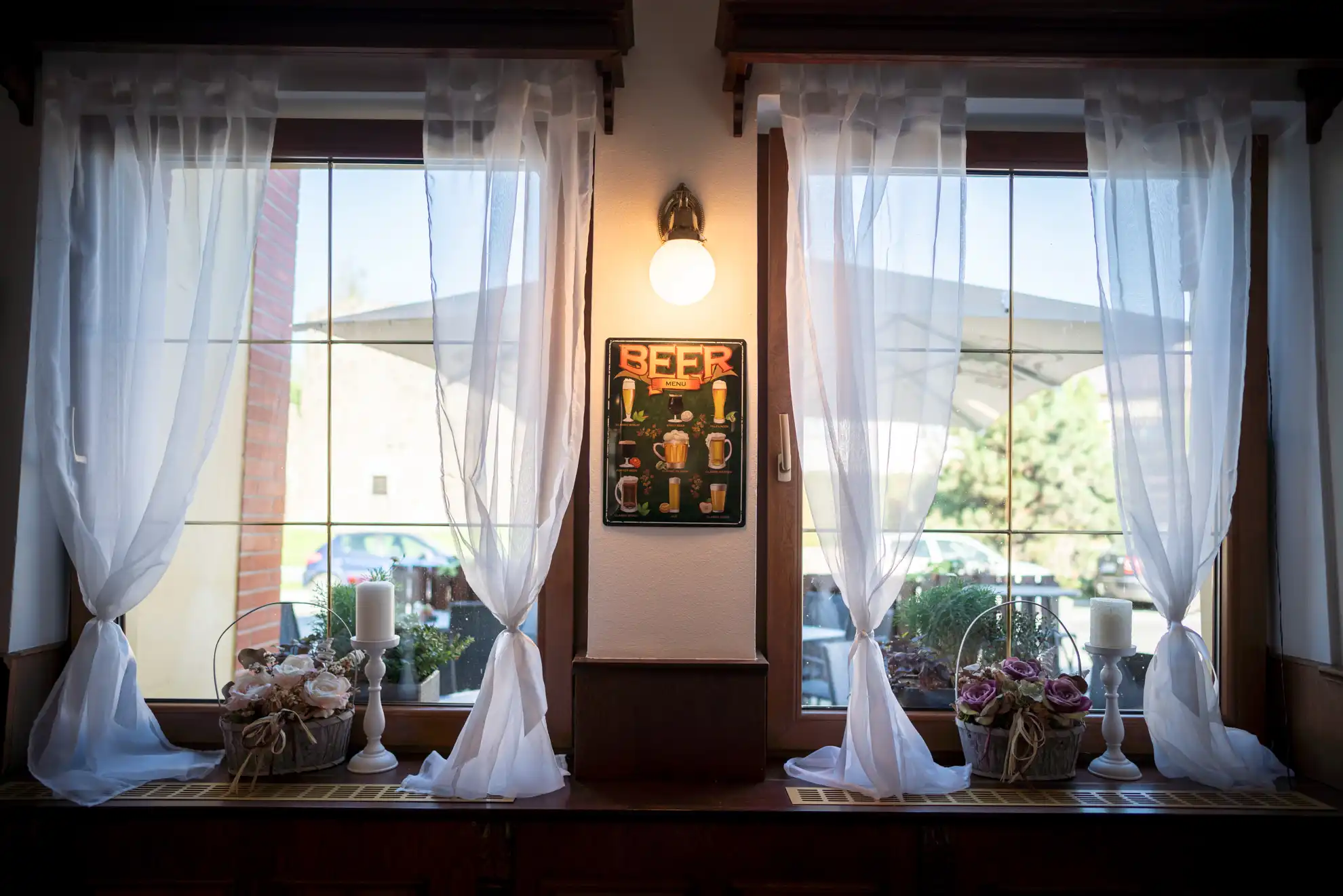 Restaurace Pivovar Lipník — první záběr z jídelního lístku